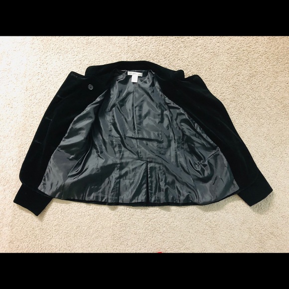 Pursuits LTD Velvet Jacket Sz 14 🦋Buttons Down - Picture 7 of 15